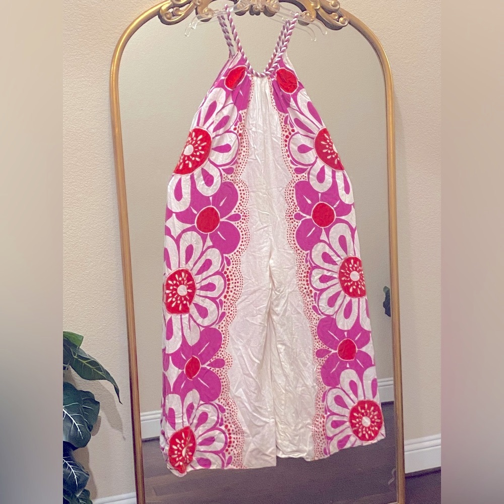 FARM Rio Maia Printed Linen blend Jumpsuit Size S - Picture 6 of 16